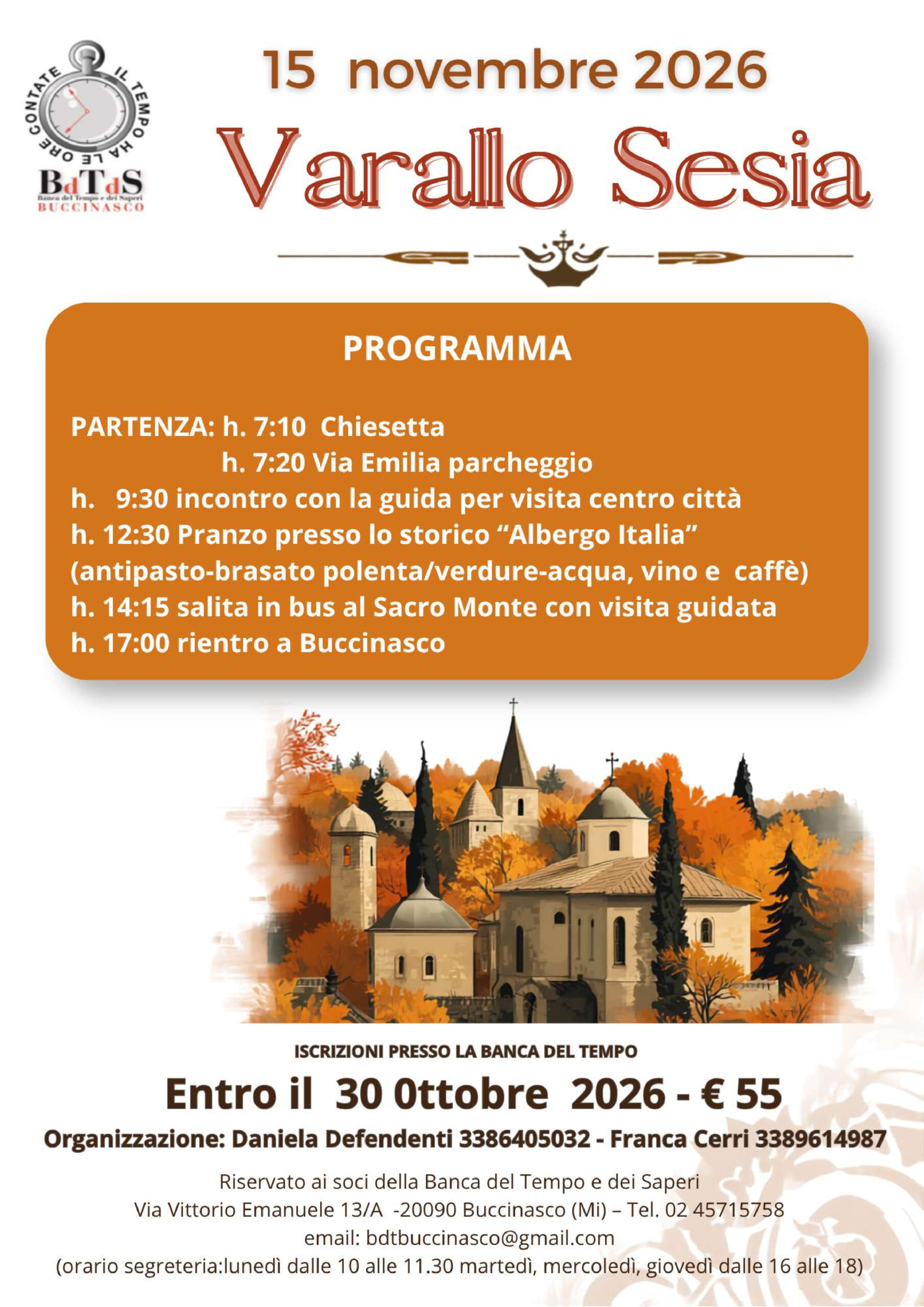 Gita a Varallo Sesia