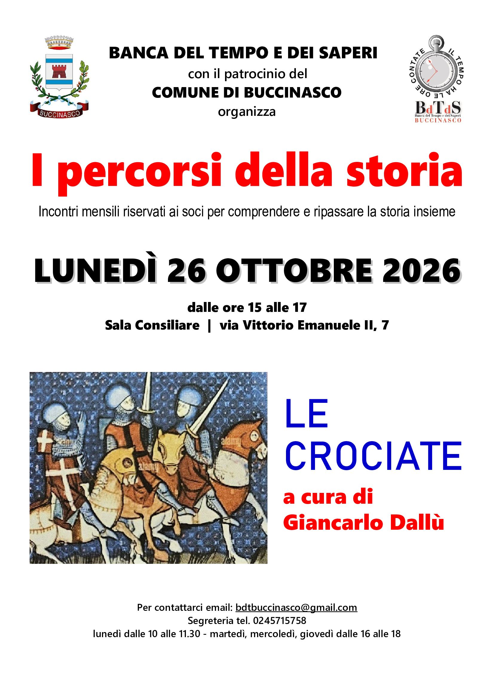 I percorsi della storia. ”Le crociate”